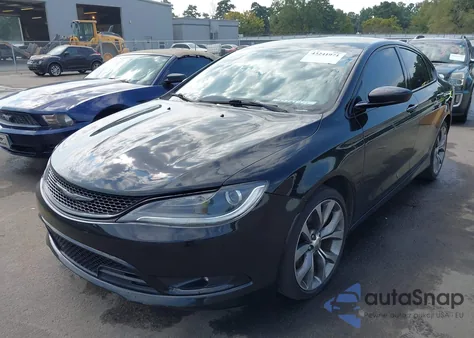 2015 Chrysler 200 S from USA, damaged, VIN 1C3CCCBG0FN706157